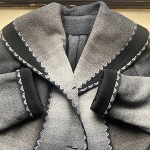 Sarmite/Designs by Darga coat - Custom coat with beautiful detail